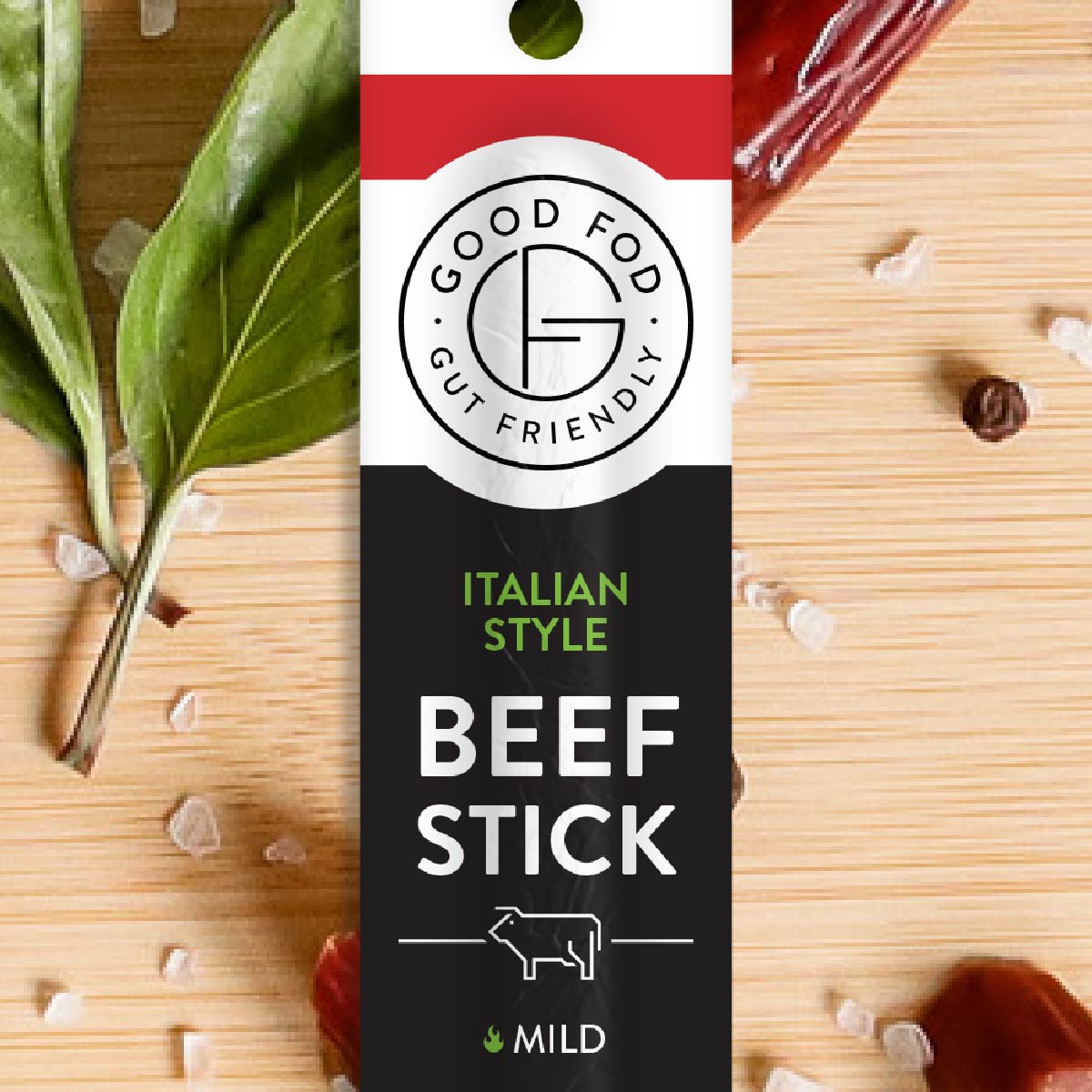 Good Fod Italian Style Meat Stick 1-10ct (Temporarily Out of Stock)