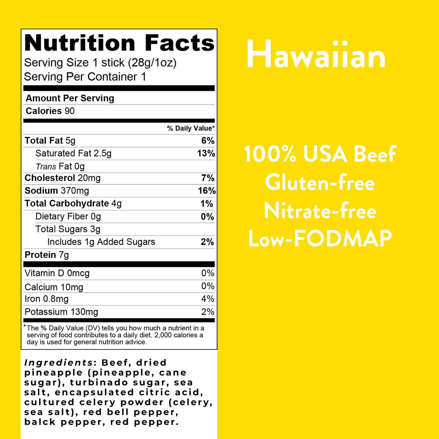 Good Fod Hawaiian Meat Stick 1-10ct