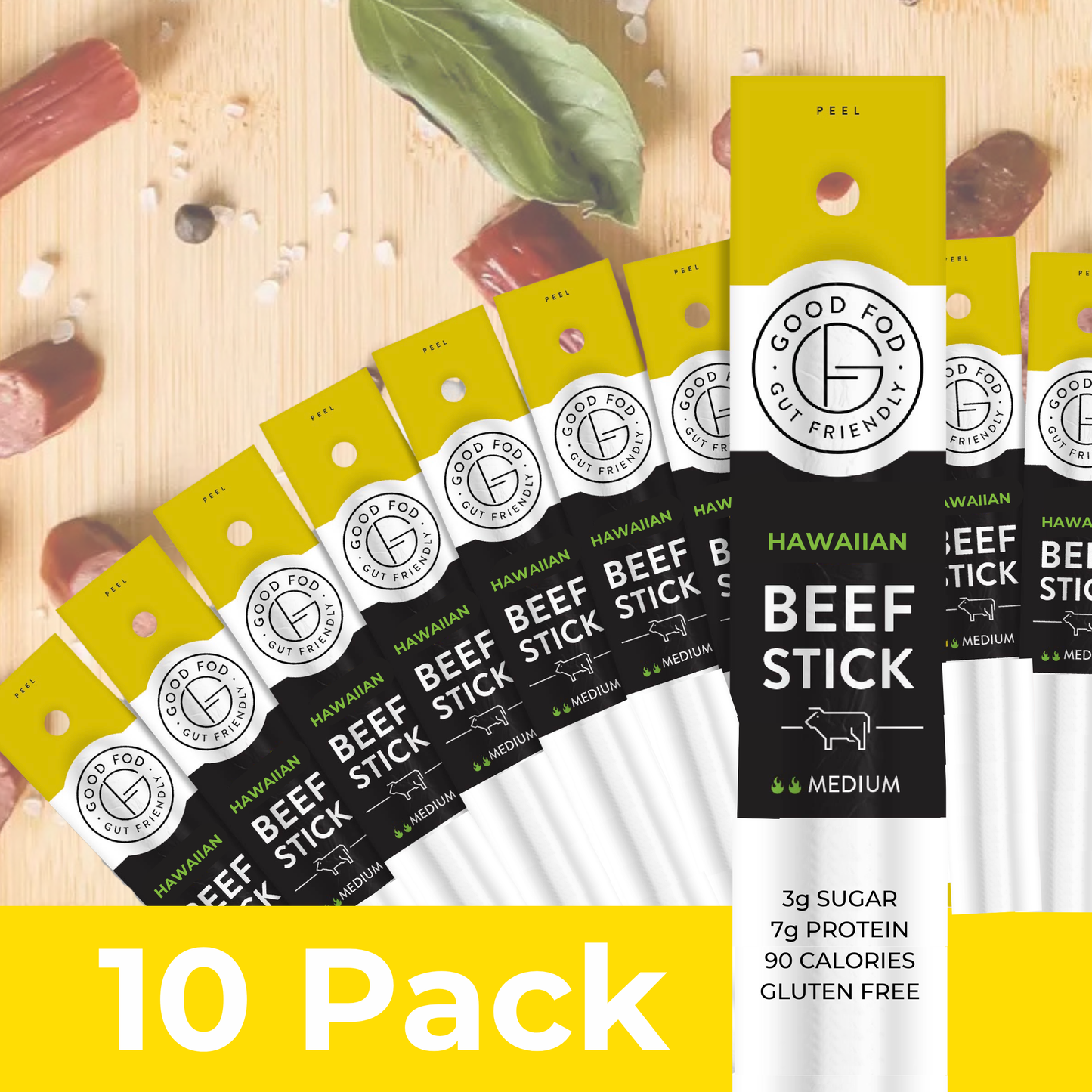 Good Fod Hawaiian Meat Stick 1-10ct