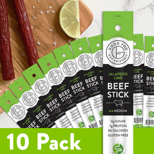 Good Fod Jalapeno Lime Meat Stick 1-10ct